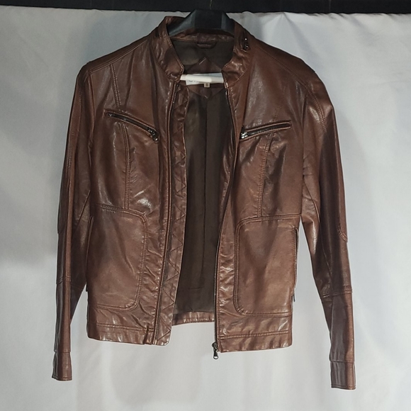 CLEO LEATHER JACKET - Picture 2 of 4